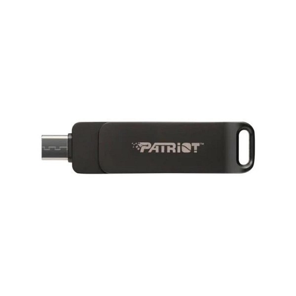 Patriot Rage R550 64GB Black USB-A und USB-C 3.2 Gen 1 (PE64GR550DSAD) (PATRPE64GR550DSAD)