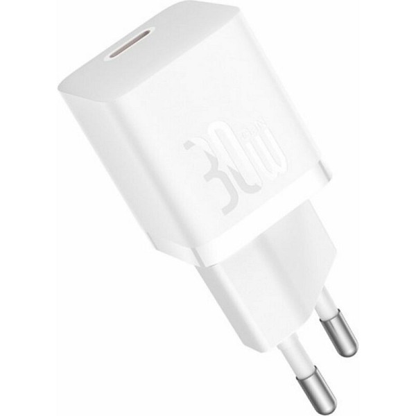 Baseus Mini Wall Charger GaN5 30W White (CCGN070502) (BASCCGN070502)