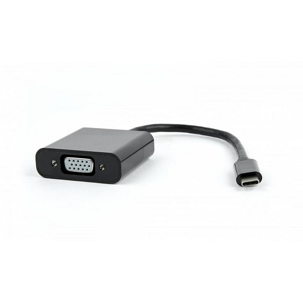 Cablexpert USB C/VGA Male Adapter (AB-CM-VGAF-01) (GEMAB-CM-VGAF-01)