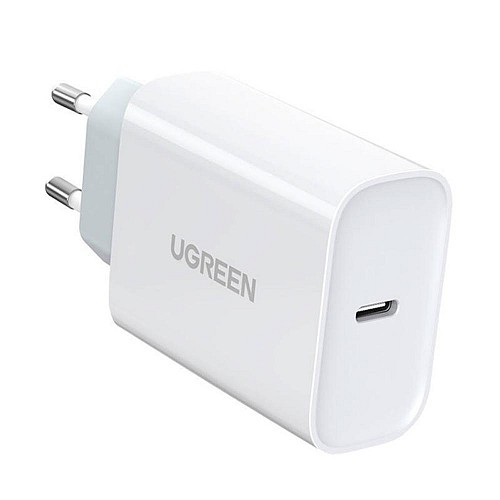 Ugreen Φορτιστής Χωρίς Καλώδιο με Θύρα USB-C Power Delivery Λευκός (70161B) (UGR70161B)