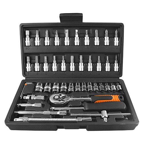 Shind Σετ Καρυδακια 1/4'' 46τεμ. (SHI-31513) (SHI31513)