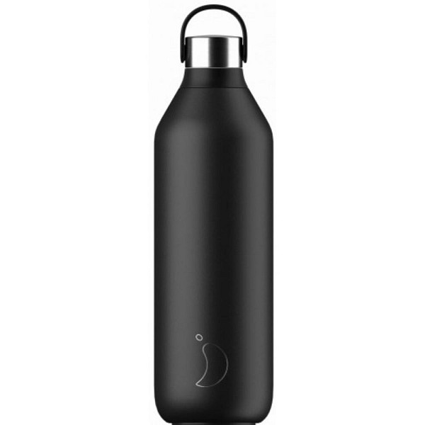 Chillys Μπουκάλι Θερμός Series 2 Abyss Black 1L 222-107 (222-107) (CHI222-107)