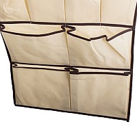 Κρεμαστός οργανωτής μικροαντικειμένων 40x90cm μπεζ 10013 OEM