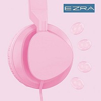 Ενσύρματα ακουστικά κεφαλής 3,5mm ροζ BH04 EZRA EZRA