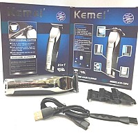 Επαναφορτιζόμενη κουρευτική μηχανή KM-1324 KEMEI KEMEI