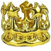 Μπαλόνι αλουμινίου Στέμμα χρυσό 22966 OEM