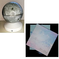 Επαναφορτιζόμενη λάμπα προβολής φεγγάρι με τηλεχειριστήριο OEM