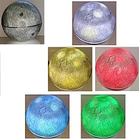 Επαναφορτιζόμενη λάμπα προβολής φεγγάρι με τηλεχειριστήριο OEM