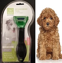 Εργαλείο αφαίρεσης τριχών κατοικίδιων μικρών σκύλων πράσινο Nunbell 19418-357 Nunbell