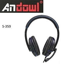 Ενσύρματα ακουστικά κεφαλής gaming S-359 ANDOWL Andowl