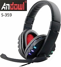 Ενσύρματα ακουστικά κεφαλής gaming S-359 ANDOWL Andowl