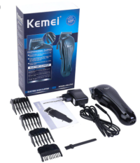 Επαναφορτιζόμενη, ρυθμιζόμενη αδιάβροχη κουρευτική μηχανή KM- 3703 Kemei KEMEI