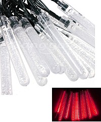 Χριστουγεννιάτικα φώτα LED σταλακτίτες εξοικονόμησης ενέργειας κόκκινο OEM