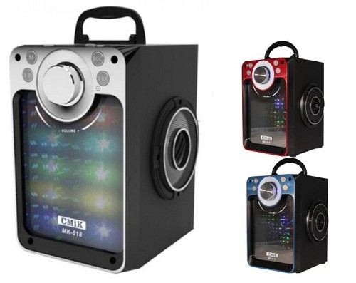 Φορητό ηχοσύστημα Bluetooth USB/TF/Ράδιο- CMIK MK-618 OEM