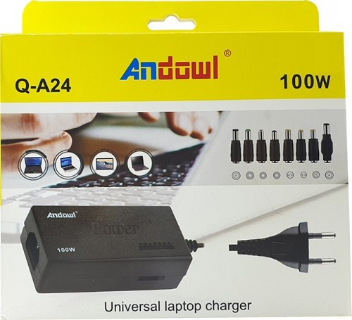 Universal τροφοδοτικό για Laptop 100W Andowl Q-A24 Andowl