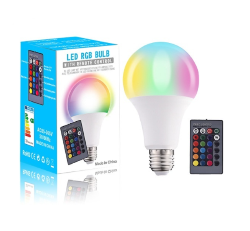 Λάμπα LED 15W με τηλεχειριστήριο και ροοστάτη OEM