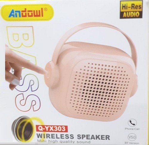 Επαναφορτιζόμενο μίνι ηχείο Bluetooth Q-YX303 ANDOWL Andowl