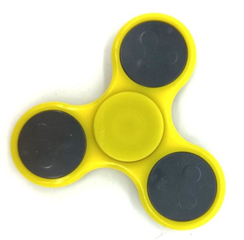 Anti Stress Hand Spinner αγχολυτικό παιχνίδι ανακούφισης στρες κίτρινο OEM