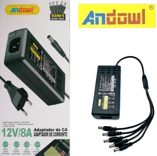 Μετασχηματιστής AC DC 5 σε 1 Q-DC1266 ANDOWL Andowl