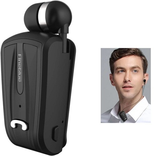 Επαναφορτιζόμενα ακουστικά πέτου Bluetooth F-V6 FINEBLUE OEM