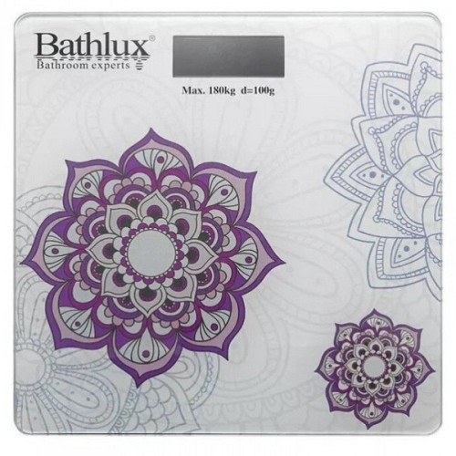 Ψηφιακή γυάλινη ζυγαριά μπάνιου Bathlux 90310 BathLux