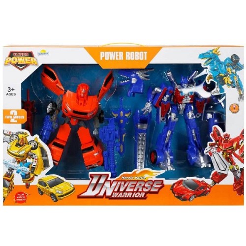Σετ 2 ρομπότ Universe Warrior L010-A28 20091 OEM