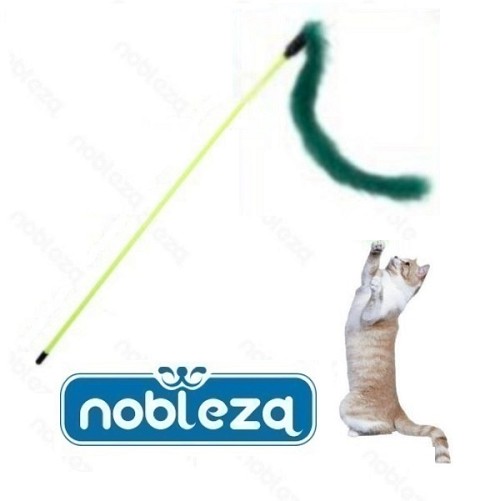 Ευλύγιστο ραβδί γάτας 68cm πράσινο nobleza NOBLEZA