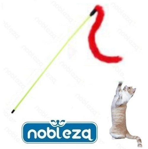 Ευλύγιστο ραβδί γάτας 68cm κόκκινο nobleza NOBLEZA