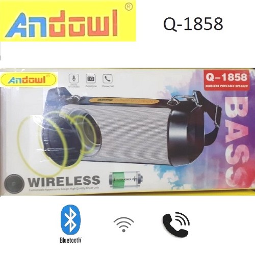 Ασύρματο φορητό ηχείο Q-1858 ANDOWL Andowl