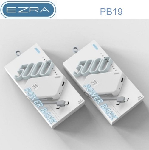 Εξωτερική μπαταρία αποθήκη ενέργειας 5000mAh  PB19 EZRA EZRA