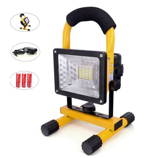 Φορητός επαναφορτιζόμενος προβολέας LED 30W 0485 OEM
