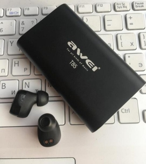 Ασύρματα ακουστικά αυτιού με θήκη φόρτισης Bluetooth AWEI T85 0324 AWEI