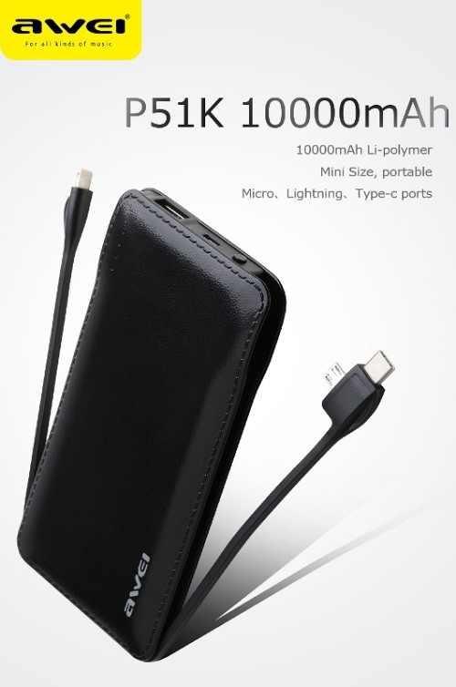 Power Bank Awei P51K 10.000 mAh AWEI