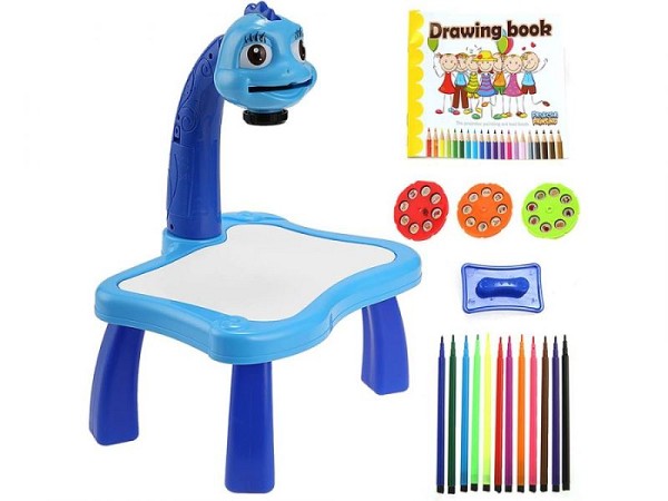 Πίνακας ζωγραφικής με προτζέκτορα και τραπέζι μπλε 8406 OEM