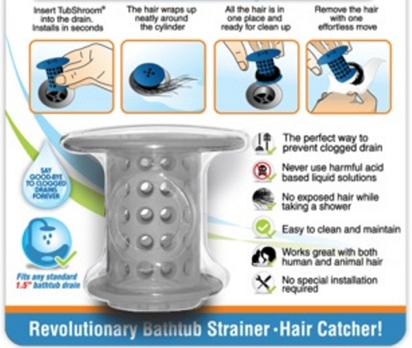 Τριχοπαγίδα για σιφόνι ντους μπανιέρας OEM