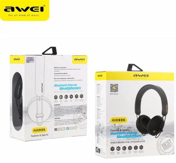 Ακουστικά κεφαλής επαναφορτιζόμενα Bluetooth A800BL AWEI AWEI