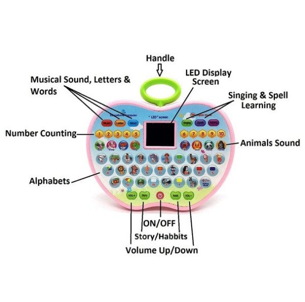 Εκπαιδευτικός αγγλικός υπολογιστής για παιδιά μπλε no. 2018 XIN DA OEM