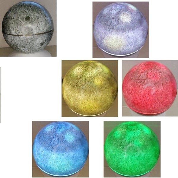 Επαναφορτιζόμενη λάμπα προβολής φεγγάρι με τηλεχειριστήριο OEM