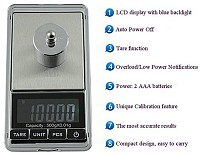Μίνι ψηφιακή ζυγαριά ακριβείας 0,01gr - 500gr OEM