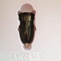 Διαφανής φορτιστής αυτοκινήτου USB-A Type-C LX-VC803 MOXOM Moxom