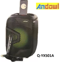 Φορητό ηχείο καραόκε με μικρόφωνο Bluetooth Q-YX501A ANDOWL Andowl