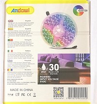 Ταινία LED RGB USB 2m με τηλεχειριστήριο Q-DT20 ANDOWL Andowl