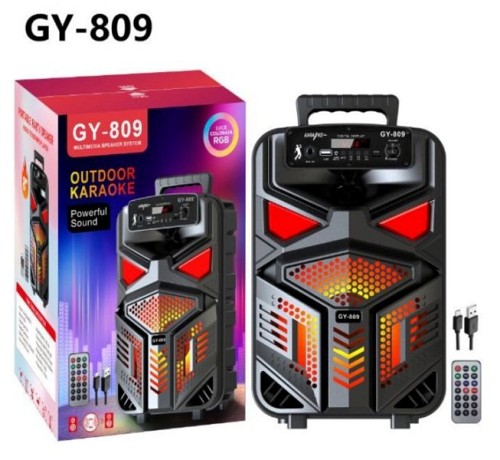 Φορητό ηχείο καραόκε με μικρόφωνο Bluetooth  8" GY-809 OEM