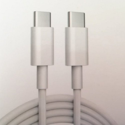 Καλώδιο Type-C σε Type-C 1m λευκό OEM