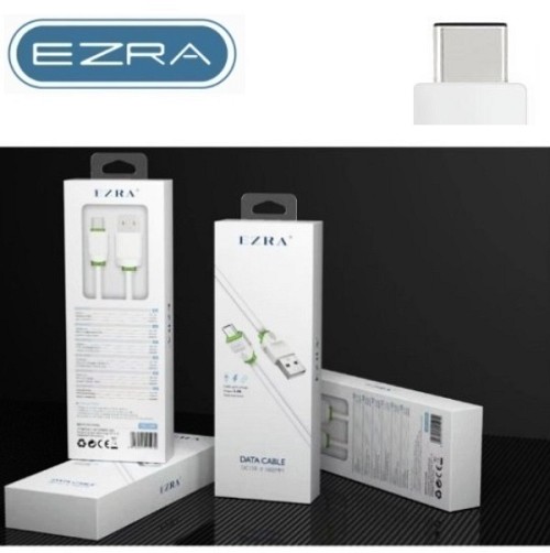 Καλώδιο δεδομένων USB σε Type-C  λευκό DC159 EZRA 450335 EZRA