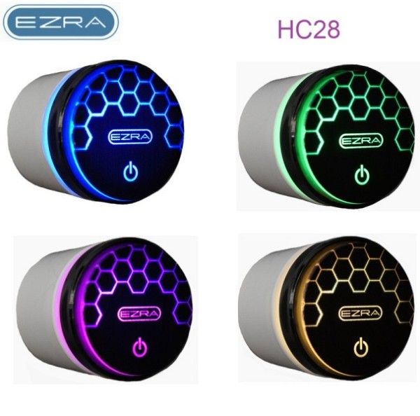 Φορτιστής πρίζας με φως LED 2 USB HC28 EZRA EZRA