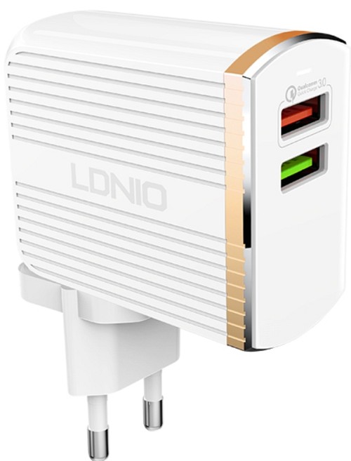 Φορτιστής γρήγορης φόρτισης  ταξιδίου LDNIO A2502Q Ldnio