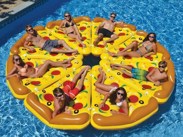 Φουσκωτό στρώμα θαλάσσης Πίτσα OEM