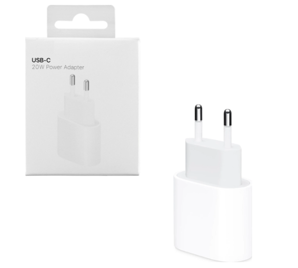 Φορτιστής χωρίς καλώδιο με θύρα USB-C 20W Λευκός (Power Adapter) OEM