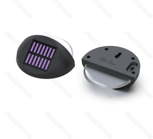 Ηλιακό φωτιστικό τοίχου LED RGB 1W μαύρο AIGOSTAR 321826 AIGOSTAR
